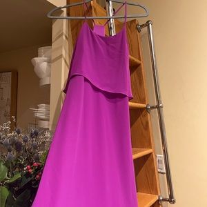 Chic purple maxi dress